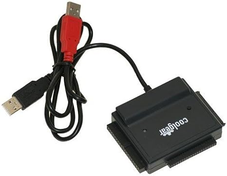 CoolGear SATA and IDE Hard Drive & Optical Drive USB Adapter Kit Combo