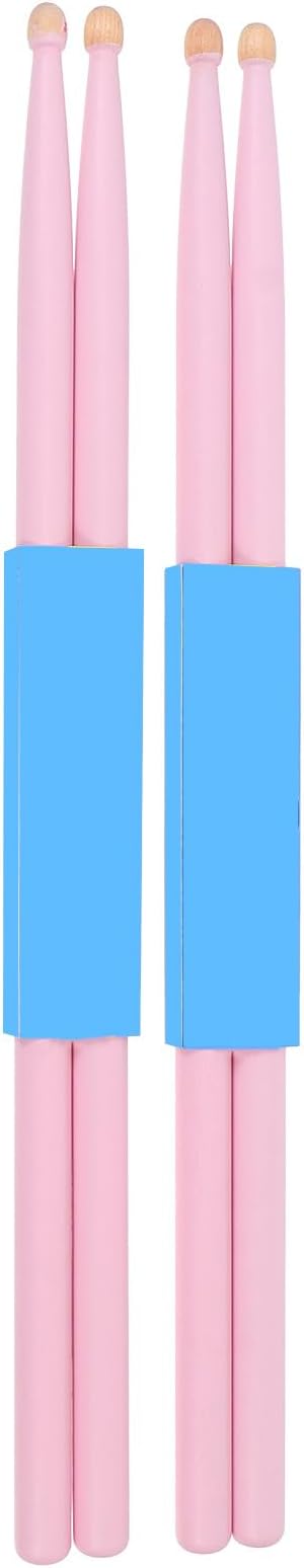 MAGICLULU Maple Drum Sticks 16 Inch Lightweight Drumsticks for Adults and Kids 2 Pairs Smooth Grip Percussion Instrument Sticks for Practice and Performance