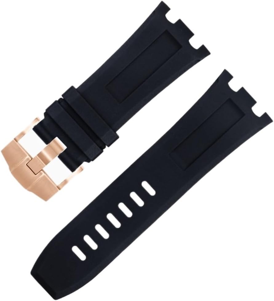 For Audemars And Piguet Belt 1571015703 Not Qucik Release 28mm Nature Fluorine Soft FKM Rubber Bracelet Accessories Watch Band