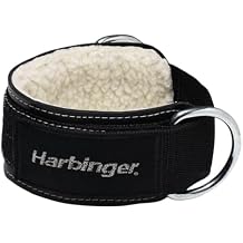 Harbinger Ankle Cuff: Premium Adjustable Support for Strength Training, Cable Machines, and Resistance Workouts Enhance Comfort and Performance