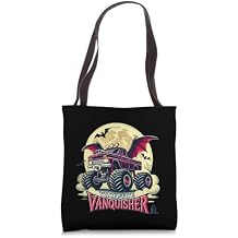 Vampire Vanquisher Funny Halloween Costume Monster Truck Tote Bag