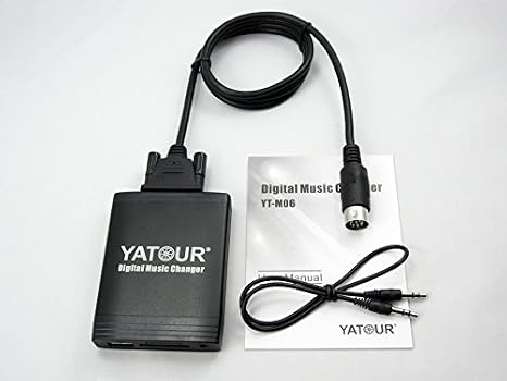 Yatour Car Digital Music Changer USB SD Aux MP21 Interface Car Stereo Bluetooth(Optional) Radio for Alpine M-Bus