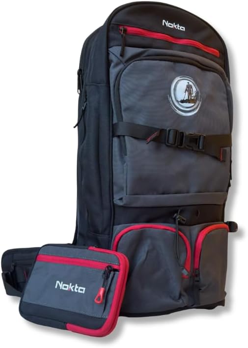 Nokta DetectoBag Backpack With Rain Cover For Metal Detectors