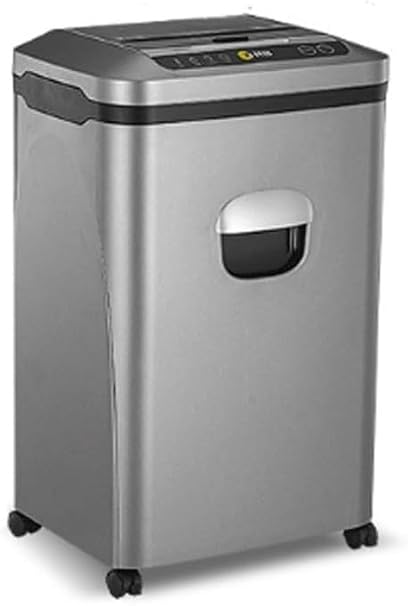 High-Power Commercial Industrial High-Security Mini-Cut Paper and Credit Cards, Compact Discs, Electric Shredders for Home Office