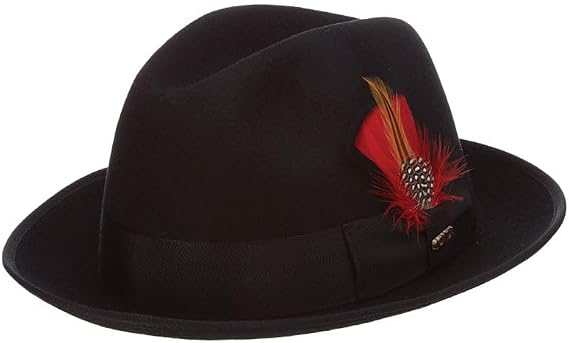 Men's Wool Felt Fedora Hat