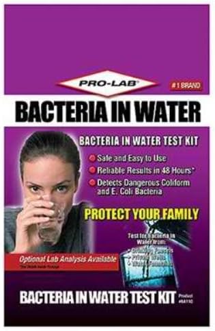 Pro Lab BA110 Bacteria In Water Test Kit