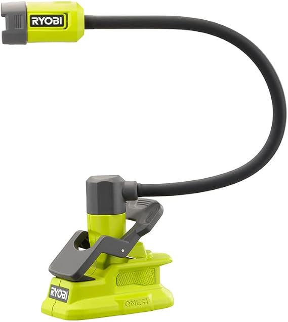RYOBI 18V ONE+ Cordless Flexible LED Clamp Light PCL665