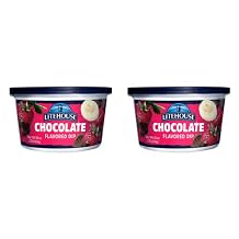 Litehouse Chocolate Flavored Dip - Dipping Chocolate for Strawberries, Fruit, Nuts, and Pretzels, Gluten Free, Vegetarian, Sweet & Creamy Spread - 16 oz, Pack of 2