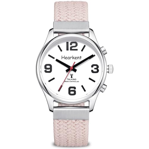 Hearkent Talking Watch for Visually Impaired and Seniors, Large Numbers, Voice Speak Watch for Blind and Elderly, with Clear American Accent