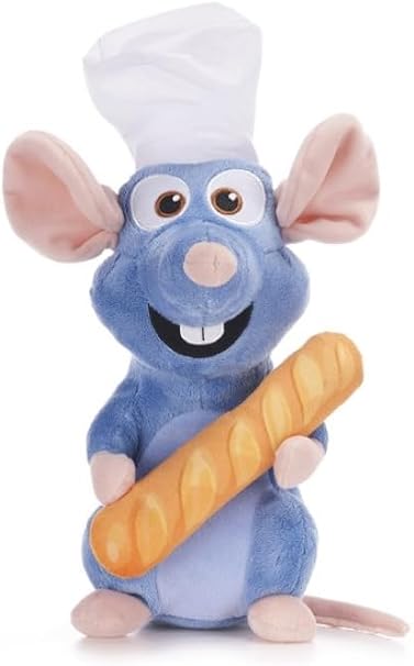 Remy Chef with Baguette Soft Toy 12 Inch Ratatouille Plush Toys