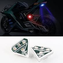 Universal 2Pcs Anti-Collision Strobe Drone Lights,3 ColorsEmergency Flashing Warning Lights Motorcycle Valve StemLed lamp Cover for Crafts Cars Automotive Motorcycle DroneAircraft Bike