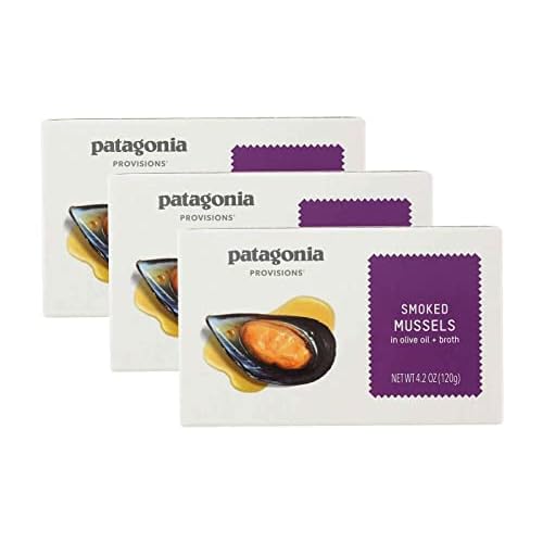 Patagonia Provisions Smoked Mussels 4.2oz unit 3-Pack