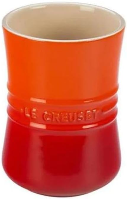 Le Creuset Stoneware Utensil Crock, 1 qt., Cerise