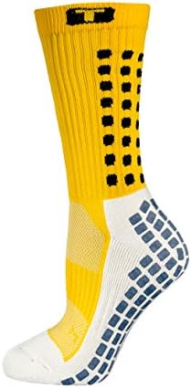 Trusox Mid-Calf CUSHION, Yellow, M