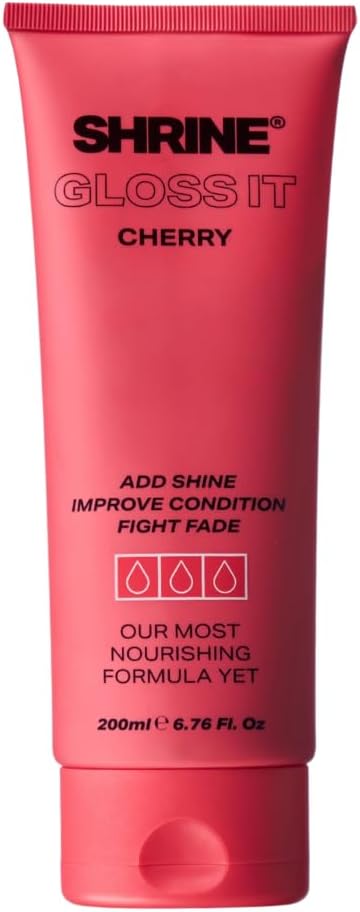 SHRINE Gloss It CHERRY Colour Depositing Hair Mask | 200ml