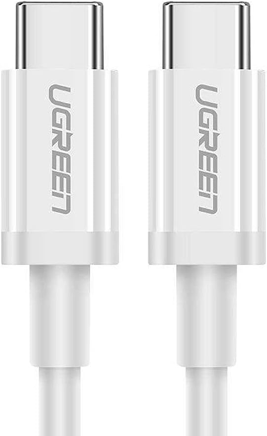 UGREEN USB-C 2.0 C M/M ABS Fast Charging Cable 1m White