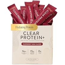 Arrae Clear Protein Natural Protein Supplement, Smooth Texture, Easy to Mix, 20 Servings, Clean Formula with Electrolytes