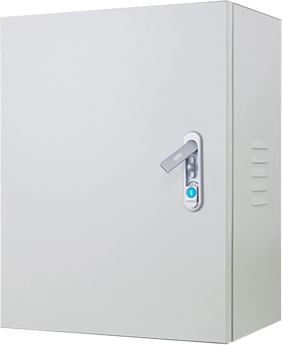 Stainless Steel Electrical Enclosure Box Ip67 Waterproof Dustproof, 400X600X200Mm, Diy Project Case For Charging Pile Protection, Wall-Mounted Electrical Proj,Color-400 * 500 * 2,Color-500*400*200Mm