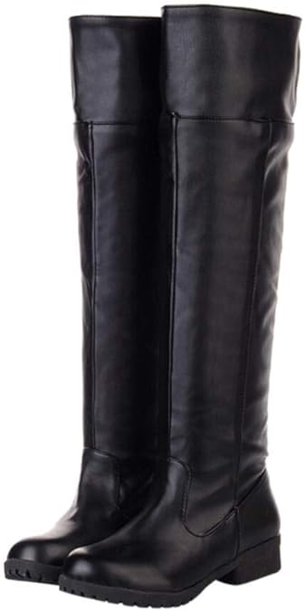 Men's Cosplay Boots Knee High Equestrian Riding Tall Boots Costume Shoes