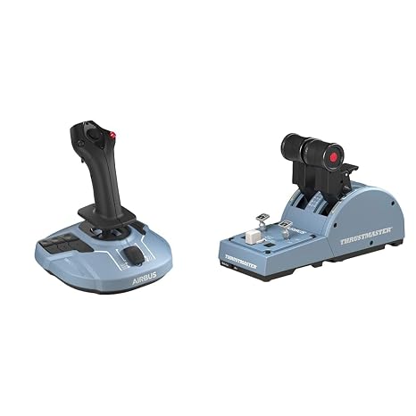 THRUSTMASTER TCA Sidestick Airbus Edition (Windows) & TCA Quadrant Airbus Edition