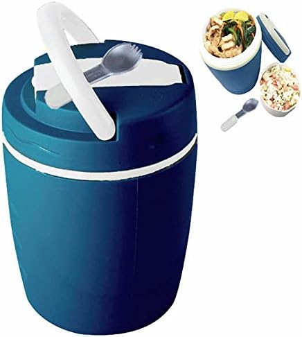 BPA free Food or Drink Jug Lunchbox Lightweight Store carry hot or cold foods Leak proof 1.2 Liter Insulated W/Spoon