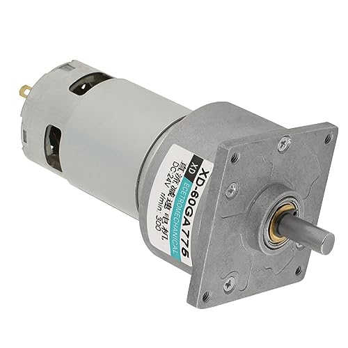 DC 12V24V 35W Mini DC Gear Motor Metal Speed Adjustable Large Motor CWCCW24V 300rpm