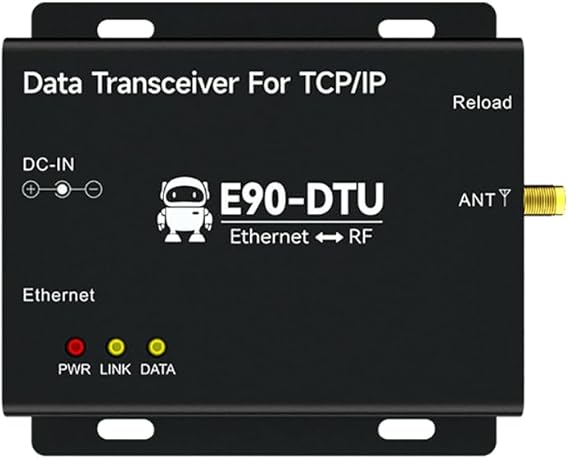 EBYTE 433MHz Lora Wireless Data Transmission Ethernet Gateway E90-DTU(400SL22) E 22dbm Long Distance 5KM Modbus TCP-RTU MQTT