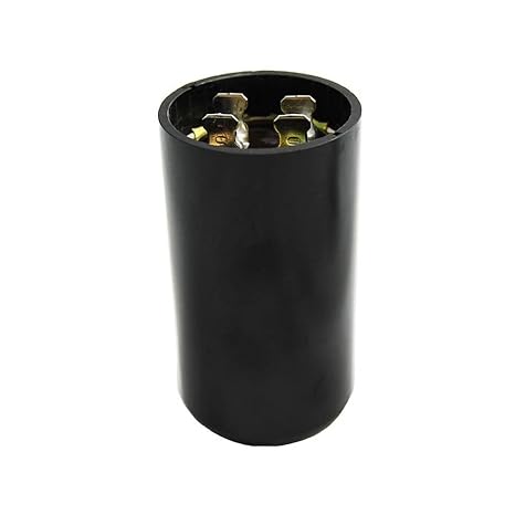 130-156 uF/MFD 110-125 VAC 50/60 Hz AC Round Start Capacitor by JustCapacitors