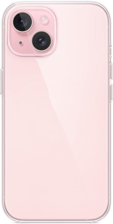 İPhone 15 İle Uyumlu Yüksek Kalite Özel Tasarım Şeffaf Telefon Kılıfı SZR01
