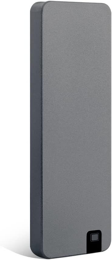 5-Star Aluminum Portable External Solid State Drive SSD 2TB, Read up to 500MB/s, USB-C, USB A 3.2 Gen 2, Waterproof, Dustproof (IP68), Shockproof, Pressure Resistant