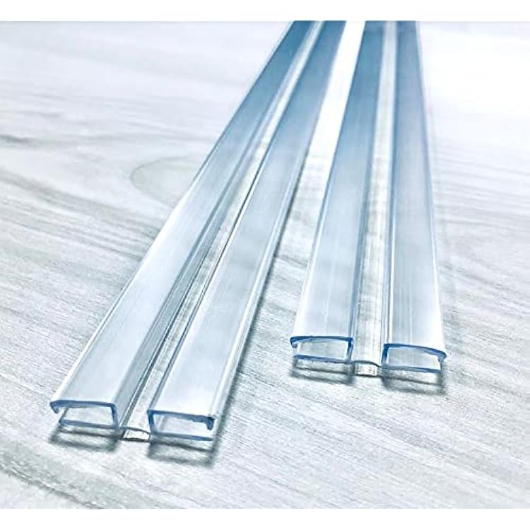 Heavy Duty Piano Hinge 316 4.5mm or 18 3mm 4 inch, 2 Pack - Durable PVC Plastic Hinges, Secure Plexiglass Connectors, Easy Assembly Golf Cart Windshield Hinge, Drum Shield, Acrylic Hinges