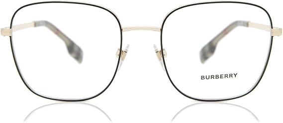 BURBERRY Eyeglasses BE 1347 1109 Pale Gold/Black