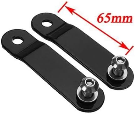 motorcycle accessories 28-76mm Gas Tank Lift Kits Bracket Compatible with Harley Sportster XL 883 1200 48 72 Dyna Raise Tank Lift Modified Risers(Color:65mm)