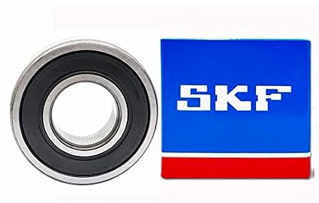Bearings 2 Pack SKF 6204-2RSH Double Rubber Seal Bearings 20x47x14mm Deep Groove Ball Bearings