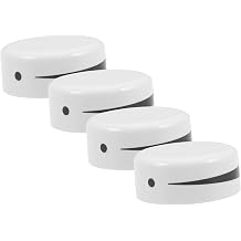 4pcs Refrigerator Temperature Control Knobs Replacement, Thermostat Switch Caps for Freezer and Fridge, Electric Temperature Control Dial for Appliance Repair and Home Use