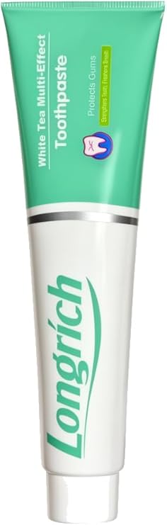 Longrich White Tea Toothpaste Multi-Effect, Fluoride Free