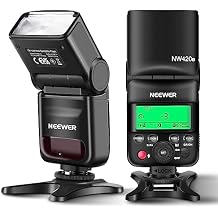NEEWER NW420-S Mini TTL Speedlite Flash, 2.4G Master Slave Mode, GN36 HSS Speedlight, Compatible with Sony A9/A7R/A7/A7S/A7C/A6x00/A99/A350