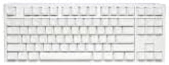 Ducky One 3 White 80% Mechanical Gaming Keyboard, Cherry MX Black