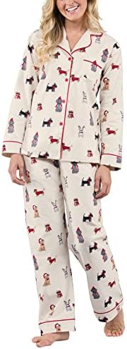 PajamaGram Winter Pajamas For Women - Flannel Pajamas Women