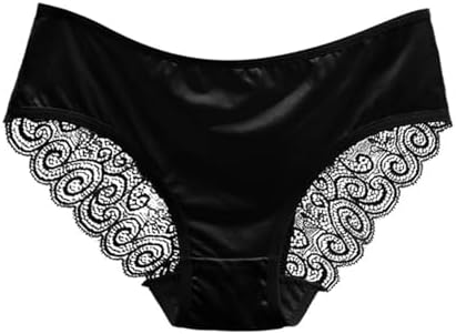 Womens Bow Sexy Cut Hollow Mesh Underwear With A Low Waist Seamless Satin And A Nude Womens Bikini Underwear