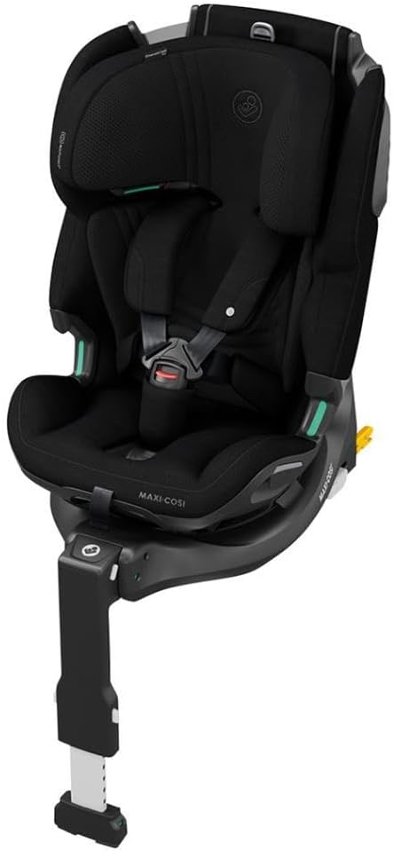 Maxi-Cosi Emerald 360 Pro I-Size 360 Rotatable Reclining 0-36 kg Baby Car Seat Authentic Black with the World's First Skid and Isofix That Can Go Outside the Vehicle