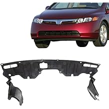 CarPartsDepot Front Lower Engine Splash Shield Center Cover Compatible with 2006-2011 Honda Civic 4-Door Sedan 2-Door Coupe 74111SNAA00 HO1228112