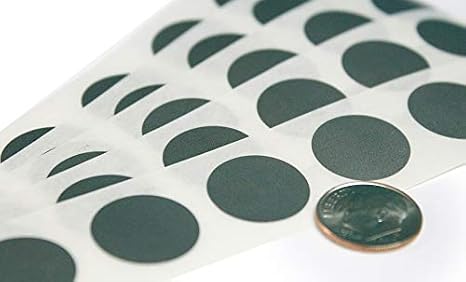 My Scratch Offs 0.70 in Silver Round Scratch-Off Stickers, 100 Pack