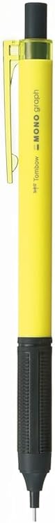 Tombow Mono Graphic Lite Mechanical Pen | 0.5 mm | Neon Yellow [DPA-122D]