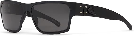 Gatorz Eyewear Delta Sunglasses - Matte Blackout Smoked Digitally Optimized Polarized (Opz) Lens - GZ-04-010