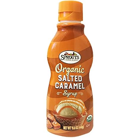 Sprouts Organic Salted Caramel Syrup Sauce 15.8oz