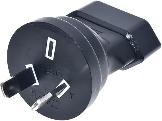 Toptekits AU EU Plug Adapter,Australia 2 Prong Male to Europe 2 Prong Female Travel Adapter, Molded Australian/New Zealand to EU Female AC Power Converters,Euro Au Plug Adapter Electrical Adapters