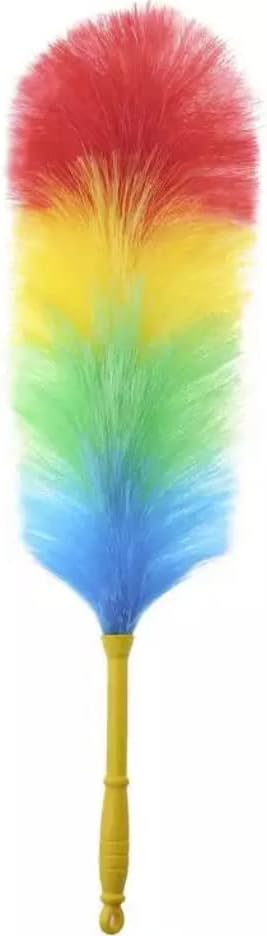 Microfiber Dust Multicolor Feather Duster Anti Static with Long Handle Electrostatic Feather Brush Car Cleaner Household Cleaning Tools
