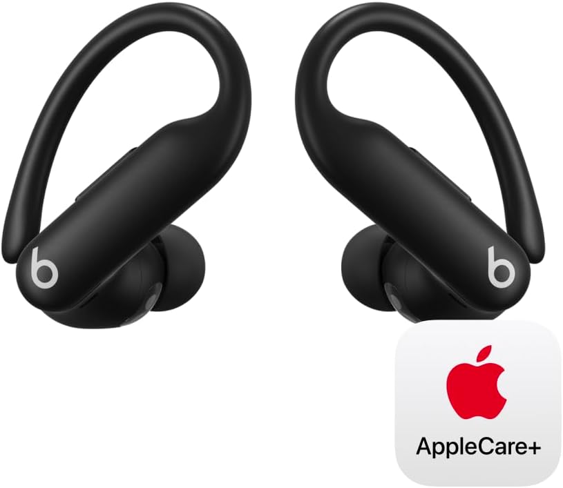 Beats Powerbeats Pro 2 Wireless Earbuds - Jet Black  2 Year Extended AppleCare for Headphones - Beats