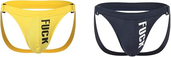 Men's Jockstrap Underwear Sexy Cotton Jock Strap Briefs